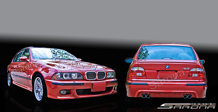Custom BMW 5 Series Body Kit  Sedan (1997 - 2003) - $1180.00 (Manufacturer Sarona, Part #BM-022-KT)